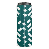 Bouteilles Isothermes Motif diagonal minimaliste, Monogramme (Dos)
