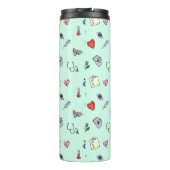 Bouteilles Isothermes Motif d'icône Médicale (Dos)