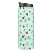 Bouteilles Isothermes Motif d'icône Médicale (Tourné sur la droite)