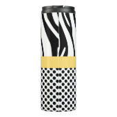 Bouteilles Isothermes Motif d'impression et de points Zebra (Dos)