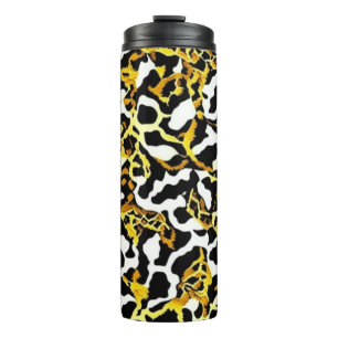 Bouteilles Isothermes Motif d'impression Leopard et Zebra Fur