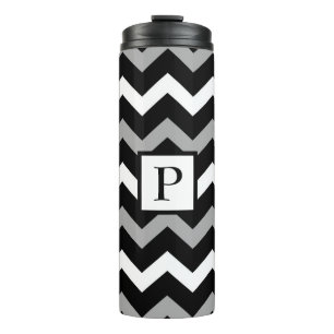 Bouteilles Isothermes Motif d'impression noir blanc et gris