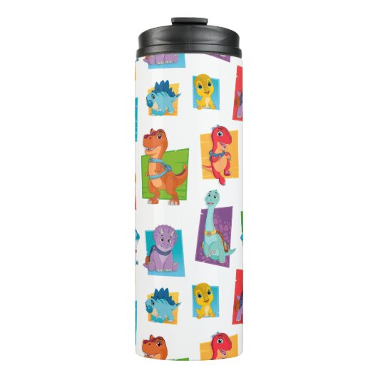 Bouteilles Isothermes Motif Dino Ranch (Devant)