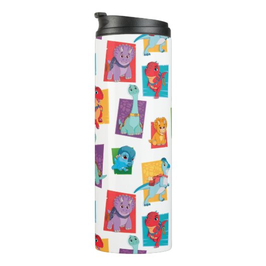 Bouteilles Isothermes Motif Dino Ranch (Tourné sur la droite)