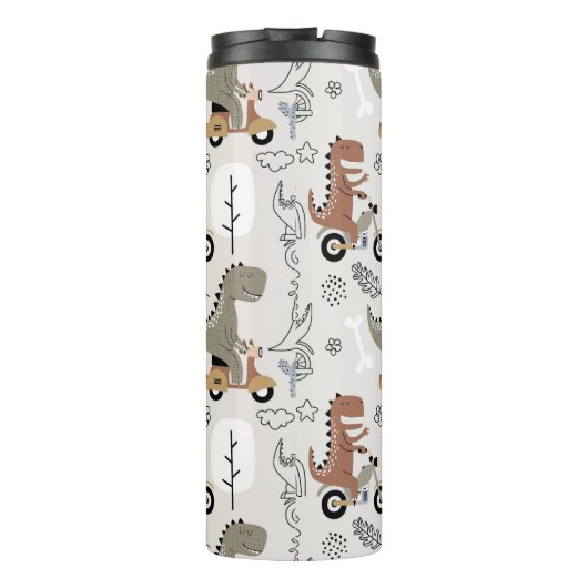 Bouteilles Isothermes Motif Dinosaur migre (Dos)