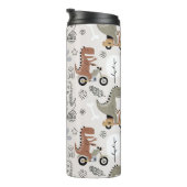 Bouteilles Isothermes Motif Dinosaur migre (Tourné sur la droite)