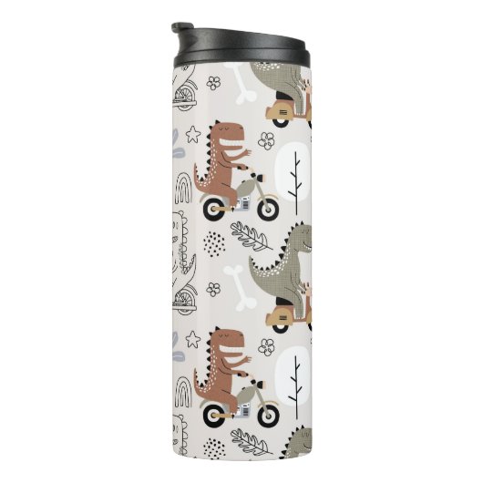 Bouteilles Isothermes Motif Dinosaur migre (Tourné sur la droite)