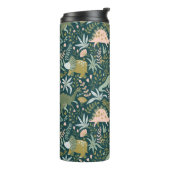 Bouteilles Isothermes Motif Dinosaur Vert (Tourné sur la gauche)