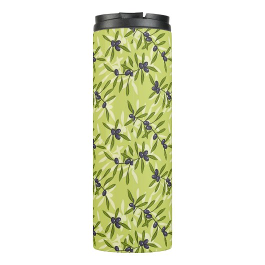 Bouteilles Isothermes Motif d'olive (Dos)