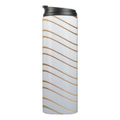 Bouteilles Isothermes Motif d'or 3 (Tourné sur la droite)