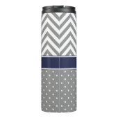 Bouteilles Isothermes Motif Dots & Chevrons (Dos)