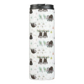 Bouteilles Isothermes Motif doux somnolent de paresse (Dos)