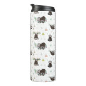 Bouteilles Isothermes Motif doux somnolent de paresse (Tourné sur la droite)