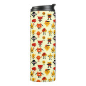 Bouteilles Isothermes Motif drôle de monstres (Tourné sur la gauche)