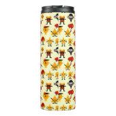 Bouteilles Isothermes Motif drôle de monstres (Dos)