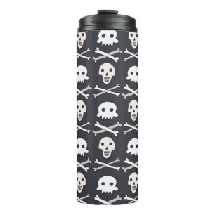 Bouteilles Isothermes Motif du crâne d'Halloween