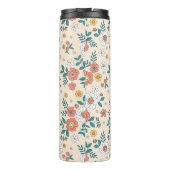 Bouteilles Isothermes Motif du jardin de fleurs de corail (Dos)