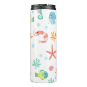 Bouteilles Isothermes Motif du monde marin (Dos)