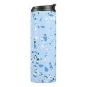 Bouteilles Isothermes Motif du Terrazzo Bleu (Tourné sur la gauche)