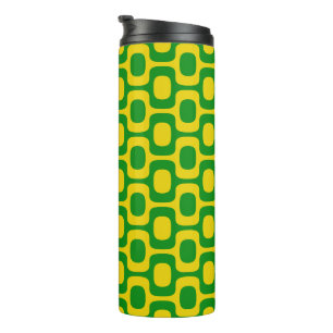 Bouteilles Isothermes Motif du trottoir d'Ipanema, Motif de plage, Brési