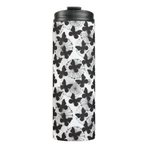 Bouteilles Isothermes motif d'un papillon