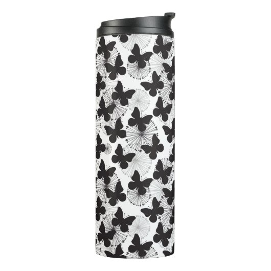 Bouteilles Isothermes motif d'un papillon (Tourné sur la gauche)