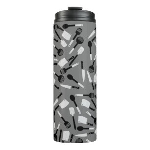 Bouteilles Isothermes Motif d'ustensiles de cuisine