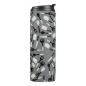 Bouteilles Isothermes Motif d'ustensiles de cuisine (Tourné sur la gauche)