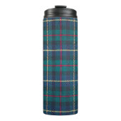 Bouteilles Isothermes Motif écossais écossais rouge, vert, bleu. (Devant)