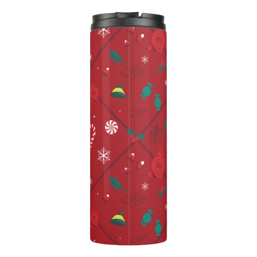 Bouteilles Isothermes Motif Elf Candy Checker (Dos)