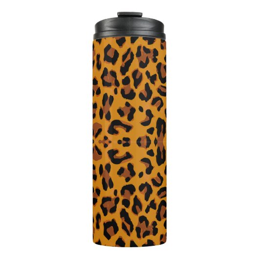Bouteilles Isothermes Motif Empreinte de léopard (Devant)