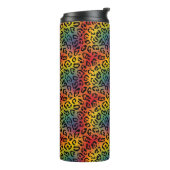 Bouteilles Isothermes Motif Empreinte de léopard dynamique (Tourné sur la gauche)