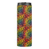 Bouteilles Isothermes Motif Empreinte de léopard dynamique (Dos)