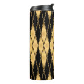 Bouteilles Isothermes Motif en or et en noir (Tourné sur la gauche)