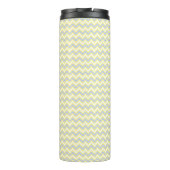 Bouteilles Isothermes Motif en pastel de Chevron (Dos)