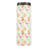 Bouteilles Isothermes Motif esquissé de cocktail (Dos)