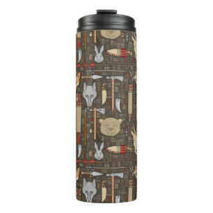 Bouteilles Isothermes Motif ethnique de chasse