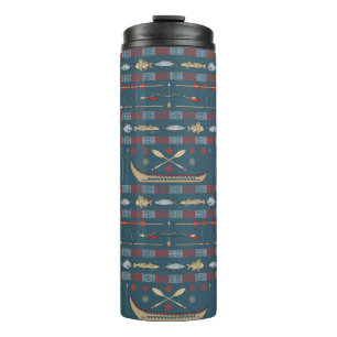 Bouteilles Isothermes Motif ethnique de pêche