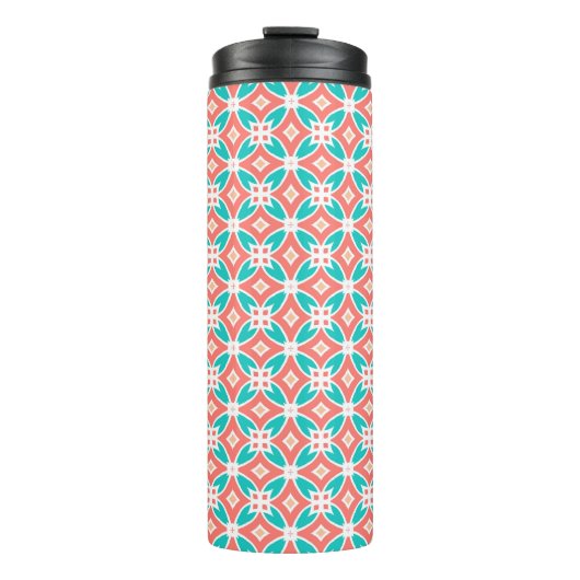 Bouteilles Isothermes Motif ethnique multicolore (Devant)