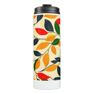Bouteilles Isothermes Motif feuille automne