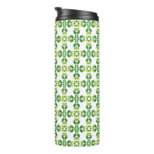 Bouteilles Isothermes Motif Feuille, Motif De Feuilles, Feuilles Verts