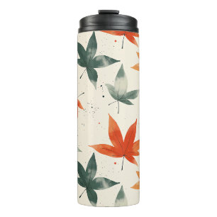Bouteilles Isothermes Motif Feuilles d'automne