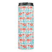 Bouteilles Isothermes Motif finlandais d'art populaire de Fox et (Dos)