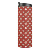 Bouteilles Isothermes motif fleur et papillon (Tourné sur la droite)