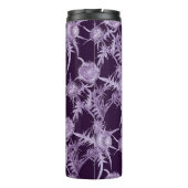 Bouteilles Isothermes motif fleur violet CHARDON (Dos)