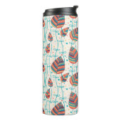 Bouteilles Isothermes Motif floral 5 (Tourné sur la gauche)