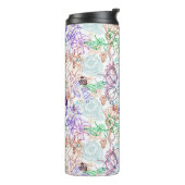 Bouteilles Isothermes Motif floral 5 (Tourné sur la gauche)