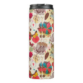 Bouteilles Isothermes Motif floral dans le rétro style 4 (Dos)