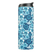 Bouteilles Isothermes Motif floral de ketmie de surf (Tourné sur la gauche)