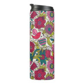 Bouteilles Isothermes Motif floral lumineux (Tourné sur la droite)